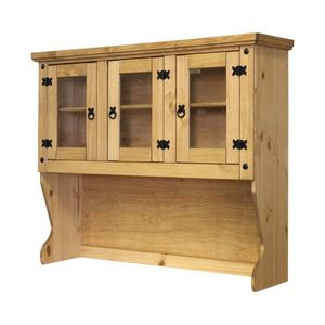 Nadstavec príborníka 3 dvere CORONA vosk vyobraziť