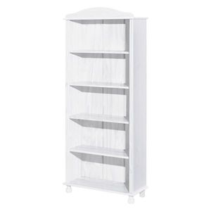 Knižnica 8048 masív biely lak vyobraziť