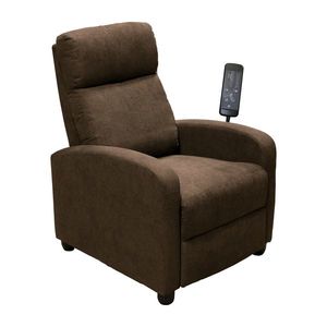 Masážne kreslo DELUXE hnedé vyobraziť