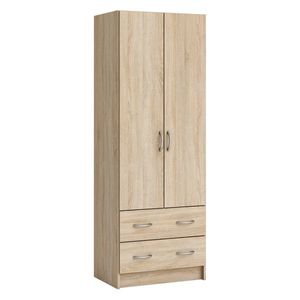 Skriňa policová 2 dvere + 2 zásuvky BEST dub vyobraziť