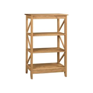 Knižnica 3 police CORONA 2 vosk vyobraziť