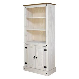 Knižnica CORONA biely vosk vyobraziť