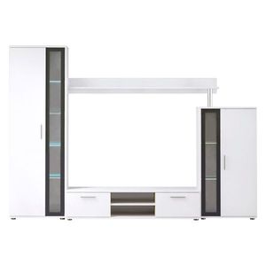 Obývacia stena BENTLEY biela vyobraziť