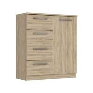 Komoda 1 dvere + 4 zásuvky SURREY dub Sonoma vyobraziť