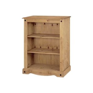 Knižnica 2 police CORONA 3 vosk vyobraziť