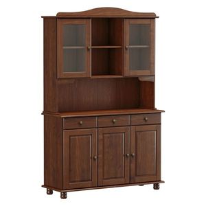 Príborník s nadstavcom 3 dvere RUBI tmavo hnedá vyobraziť