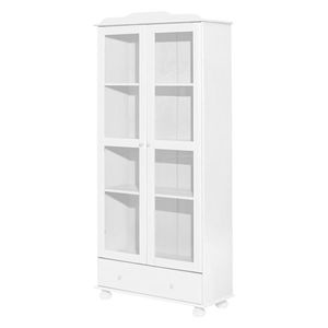Vitrína 8050 biely lak vyobraziť