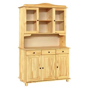 Príborník s nadstavcom 3 dvere RUBI lak vyobraziť