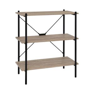 Knižnica 3 police LOFT dub vyobraziť