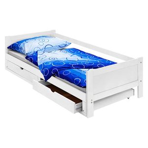 Rozkladacie lôžko DIANA 90-180x200 cm biely lak vyobraziť