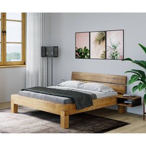 Dvojlôžko CURBY 180x200 masív vintage lak vyobraziť