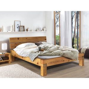 Dvojlôžko CURBY 160x200 masív lak vyobraziť