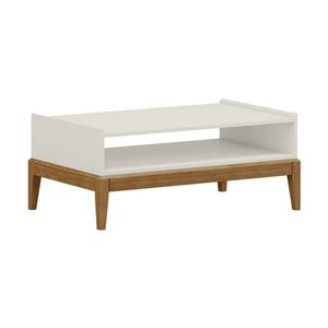 Konferenčný stolík MILAO biela/dub vyobraziť