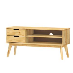 TV stolík 2 zásuvky BONITO lak vyobraziť