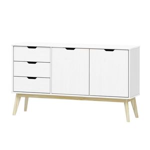 Komoda 2 dvere + 3 zásuvky BONITO biely lak vyobraziť