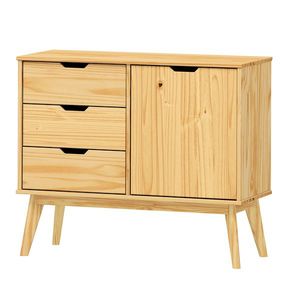 Komoda 1 dvere + 3 zásuvky BONITO lak vyobraziť