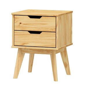 Nočný stolík 2 zásuvky BONITO lak vyobraziť