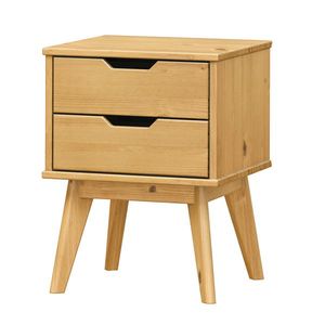 Nočný stolík 2 zásuvky BONITO vosk vyobraziť