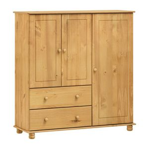 Bielizník 2 zásuvky + 3 dvierka 8018V vosk vyobraziť