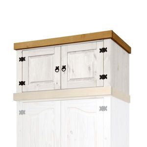 Nadstavec 2-dverový CORONA biely vosk vyobraziť