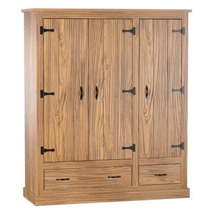 Skriňa 3-dverová EL DORADO dub antik vyobraziť