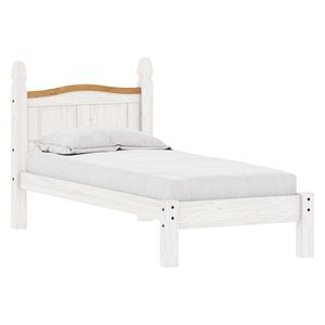 Jednolôžko CORONA biely vosk vyobraziť