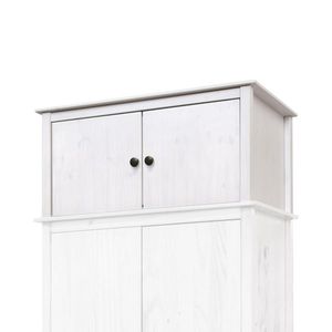 Nadstavec 2-dverový TORINO biely, kovové úchytky vyobraziť