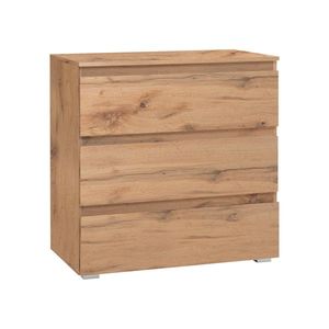 Komoda 3 zásuvky IMAGE 5 zlatý dub vyobraziť