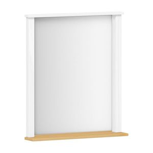 Zrkadlo PORTO biela/buk vyobraziť