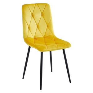 Jedálenská stolička MELITA žltá vyobraziť
