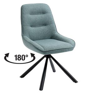 Jedálenská stolička KANAD svetlo modrá vyobraziť