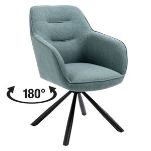 Jedálenská stolička KANADER svetlo modrá vyobraziť