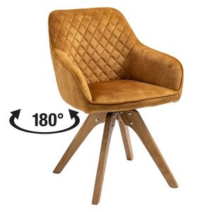 Jedálenská stolička VELES oranžová vyobraziť