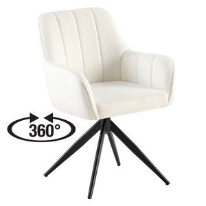 Jedálenská stolička CALYPSO krémová vyobraziť