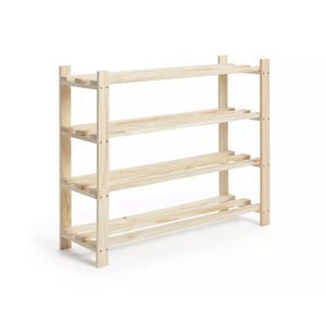 Knižnica 4 police nelak vyobraziť