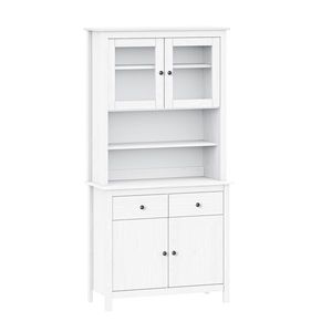 Zostava príborník TORINO biela, kovové úchytky vyobraziť