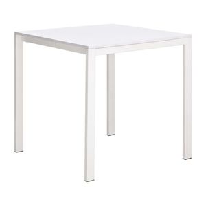 Jedálenský stôl BISTRO 75x75 biely vyobraziť