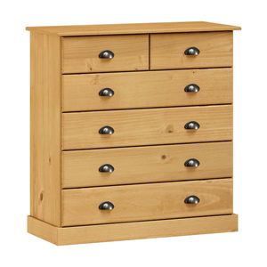 Komoda 6 zásuviek STANFORD vosk vyobraziť