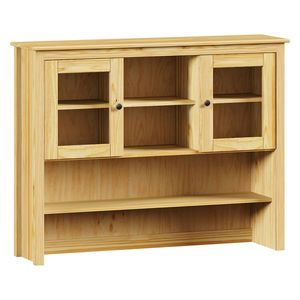 Nadstavec príborníka 2 dvere + police TORINO kovové úchytky vyobraziť