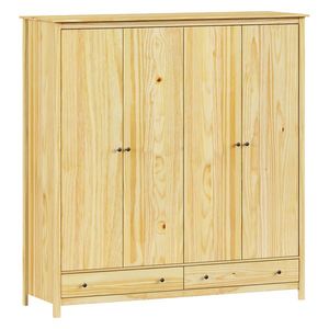 Skriňa 4-dverová TORINO kovové úchytky vyobraziť