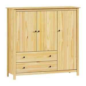 Bielizník 3 dvere + 2 zásuvky TORINO kovové úchytky vyobraziť