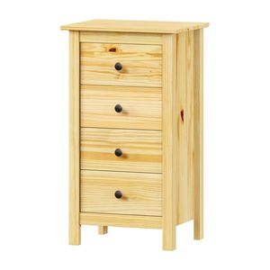 Komoda 4 zásuvky TORINO kovové úchytky vyobraziť