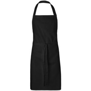 Neutral Kuchárska zástera s náprsenkou z organickej Fairtrade bavlny - Čierna vyobraziť