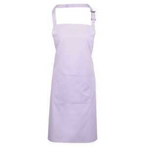 Premier Workwear Kuchynská zástera s náprsenkou a vreckom - Orgovánová vyobraziť