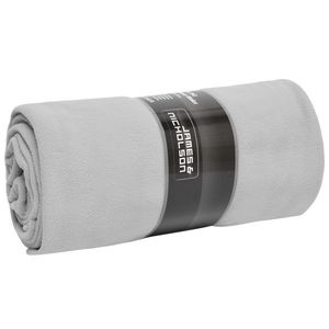 James & Nicholson (Daiber) Veľká fleecová deka JN1902 - Strieborná vyobraziť