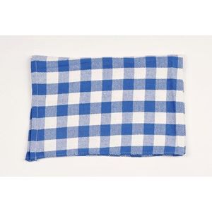Profod Bavlnená utierka KARIN - Modrá / biela vyobraziť