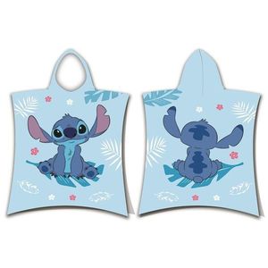 Jerry Fabrics Detské pončo-osuška - Lilo a Stitch - modrá vyobraziť