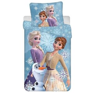 Jerry Fabrics Obliečky Ľadové kráľovstvo - White snowflake | 140 x 200 cm / 70 x 90 cm vyobraziť