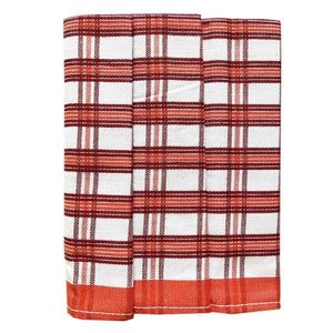 Polášek Károvaná utierka Egypt – 3 ks - č. 19 | Biela / červená vyobraziť