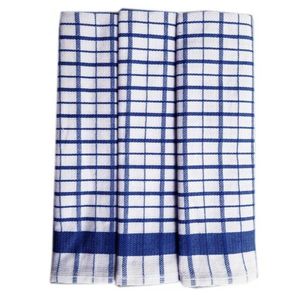 Polášek Károvaná utierka Egypt – 3 ks - č. 43 | Biela / modrá vyobraziť
